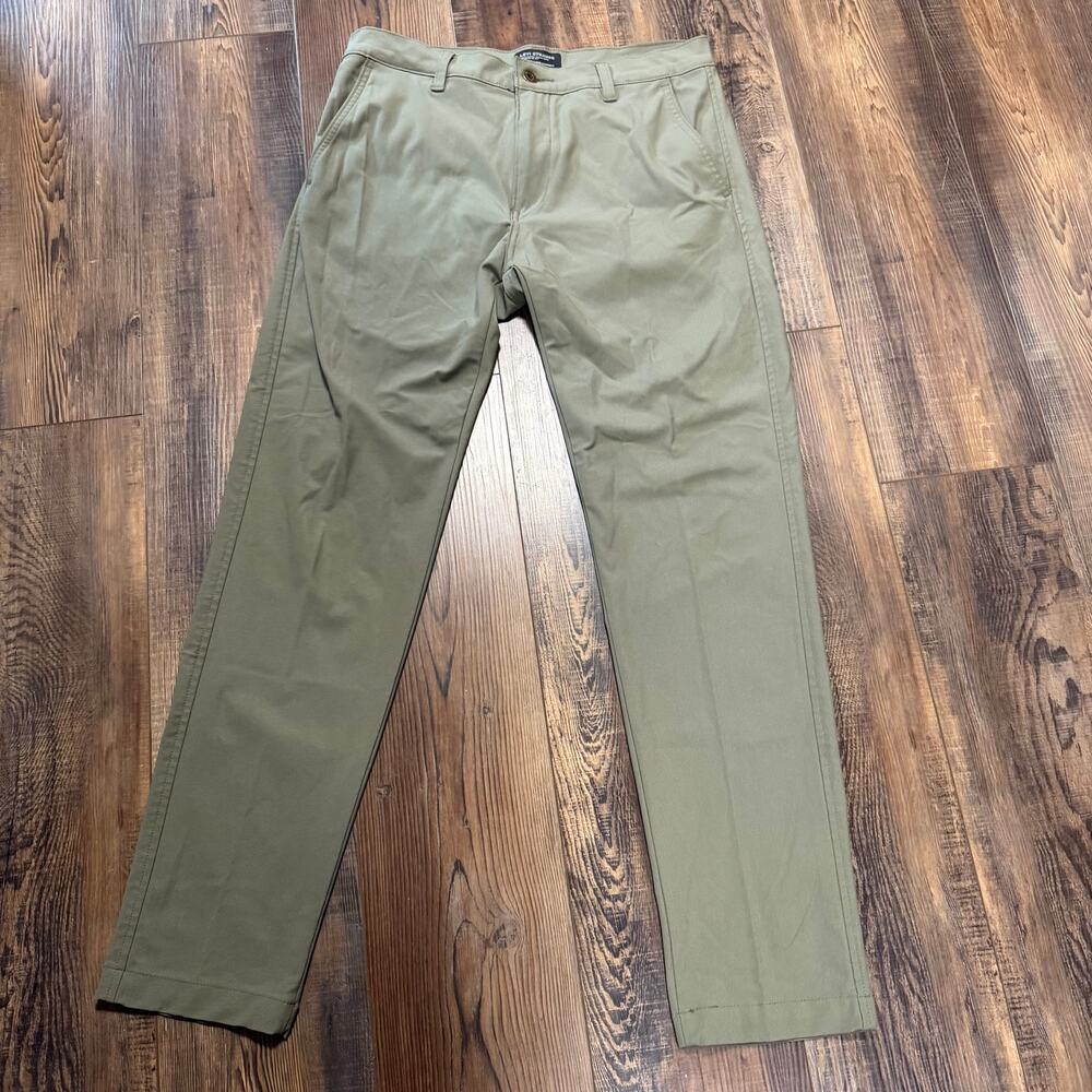 Levi’s XX Chino Standard Taper Pants Men 32x32 Olive Green Stretch